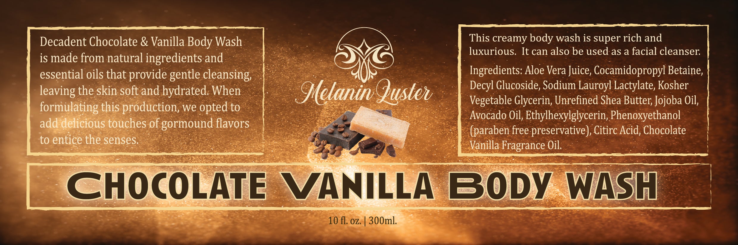 Chocolate Vanilla Body Wash