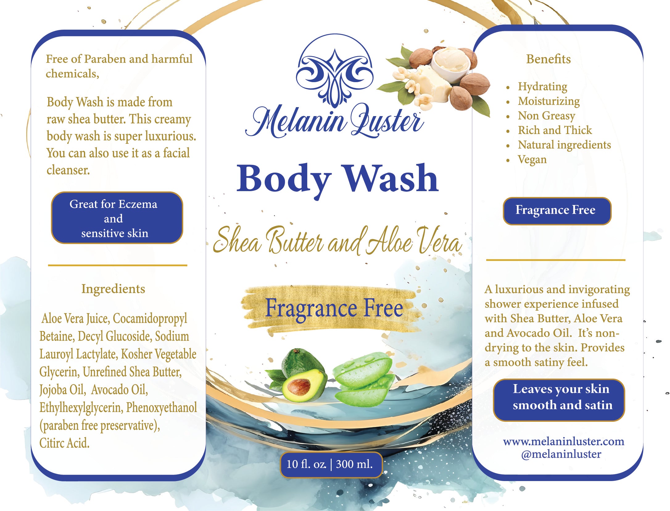 Fragrance Free Body Wash