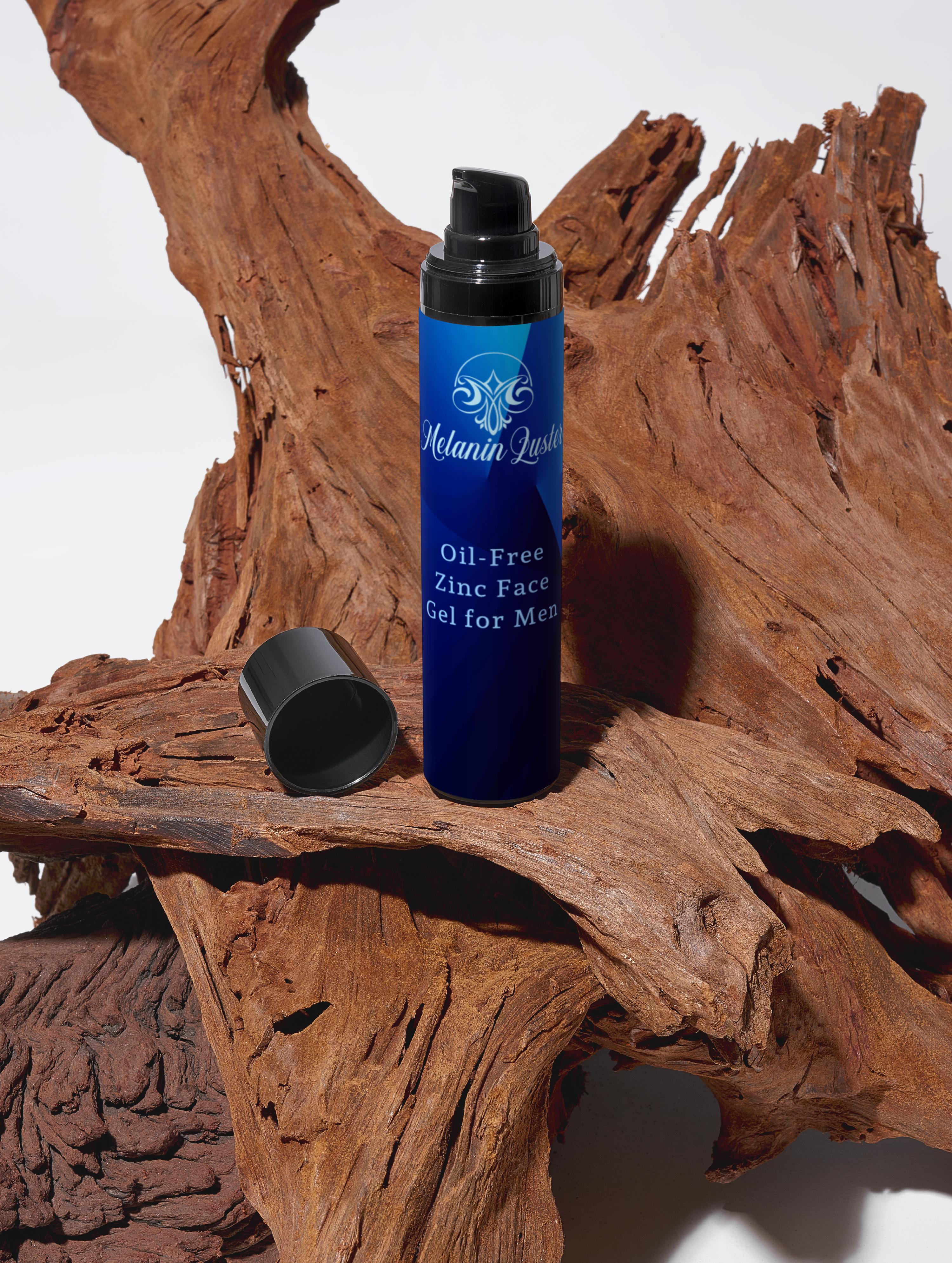 Oil-Free Zinc Face Gel for Men - Moisturizer