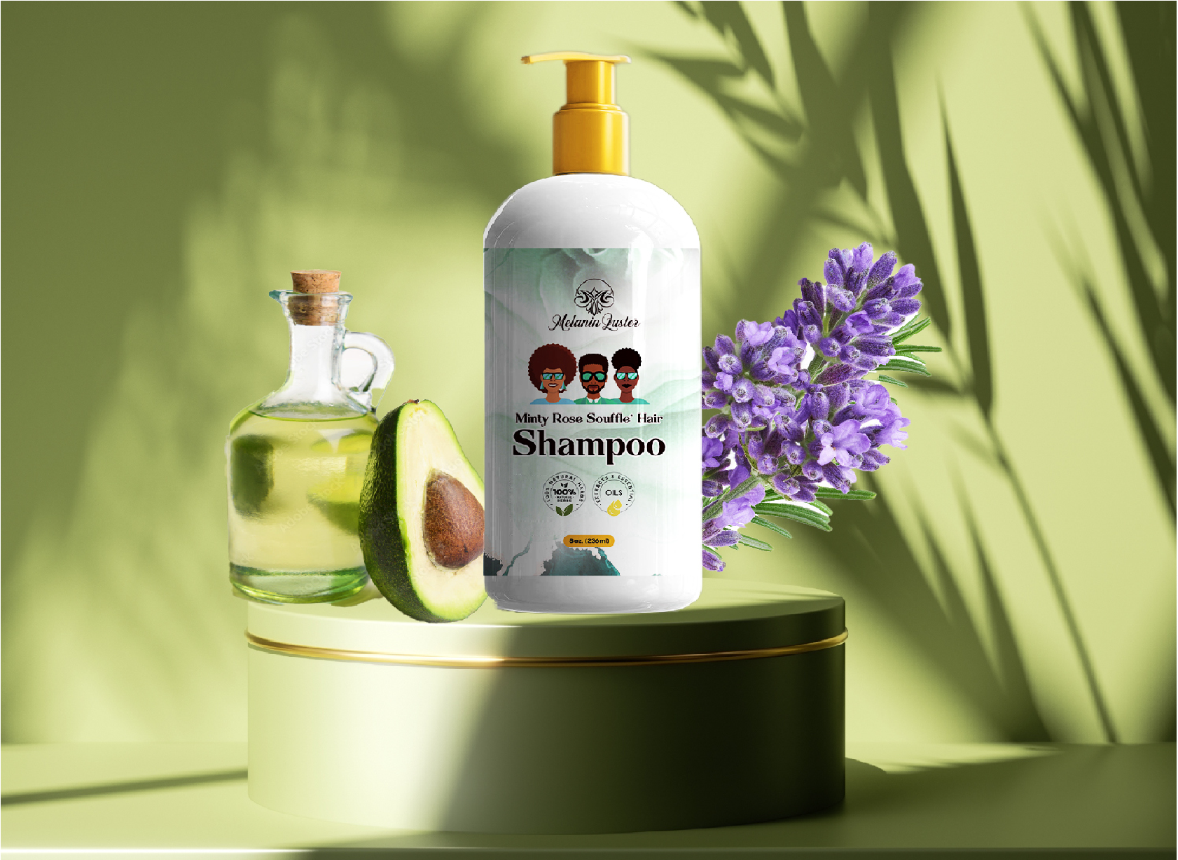 Minty Rose Souffle' Shampoo