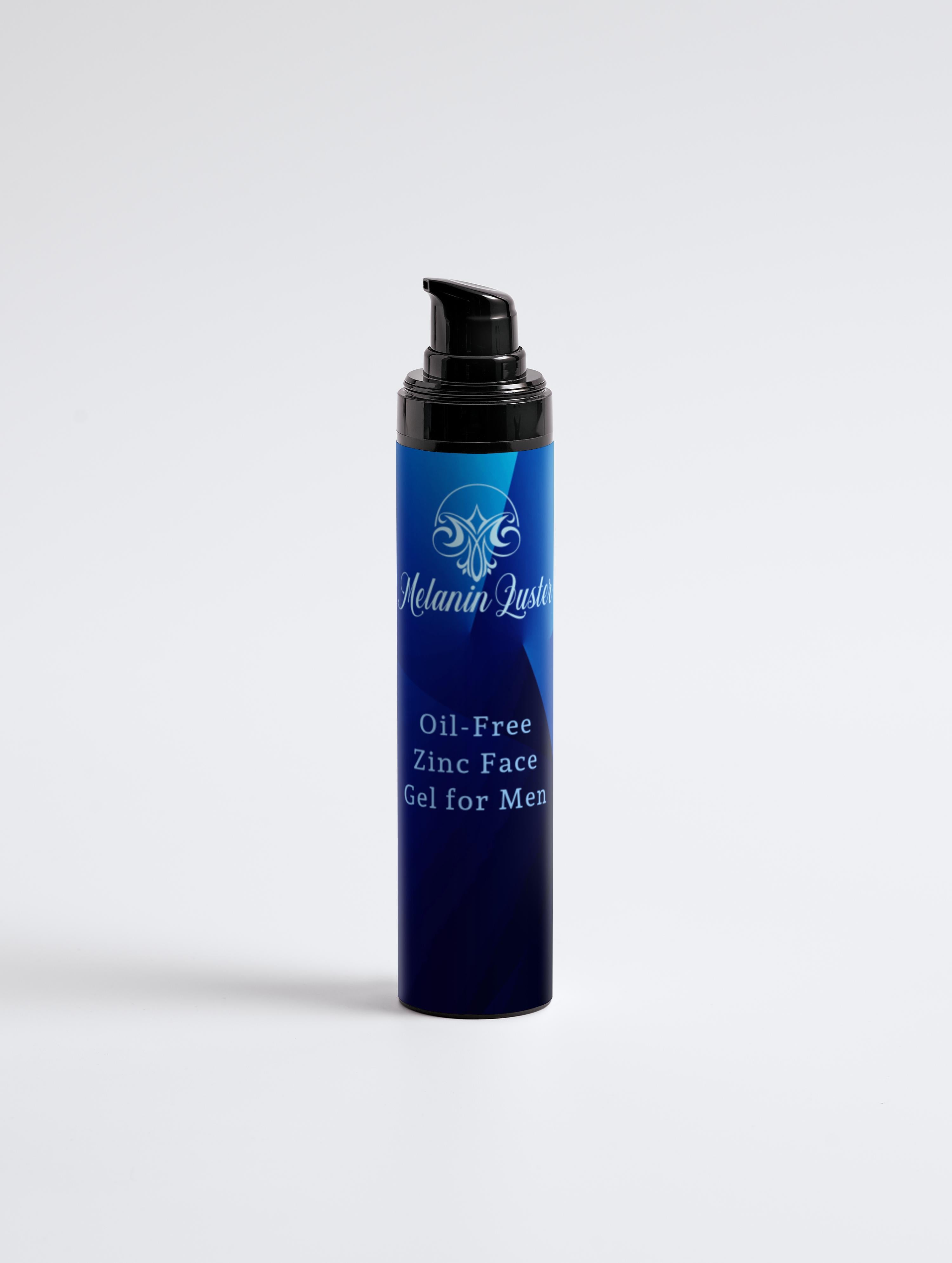 Oil-Free Zinc Face Gel for Men - Moisturizer