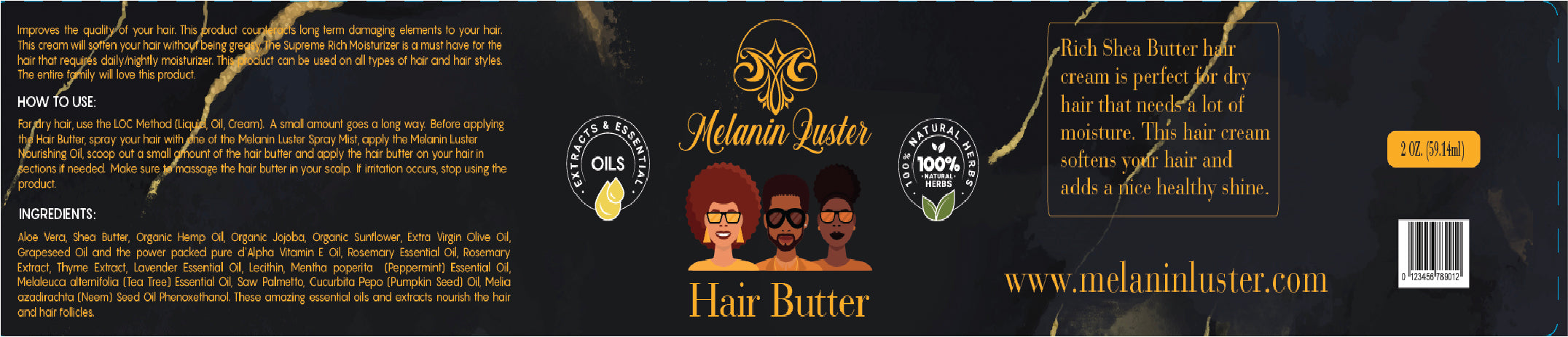 Rich Moisture Collection - Shampoo, Conditioner, Moisterizer, Hair Spray Mist, Nourshing Oil