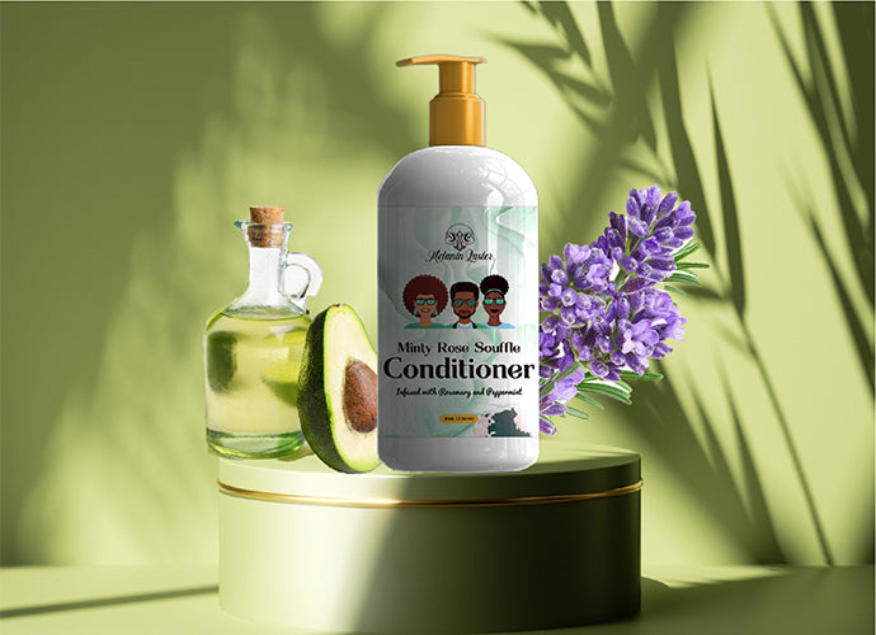 Minty Rose Souffle' Conditioner