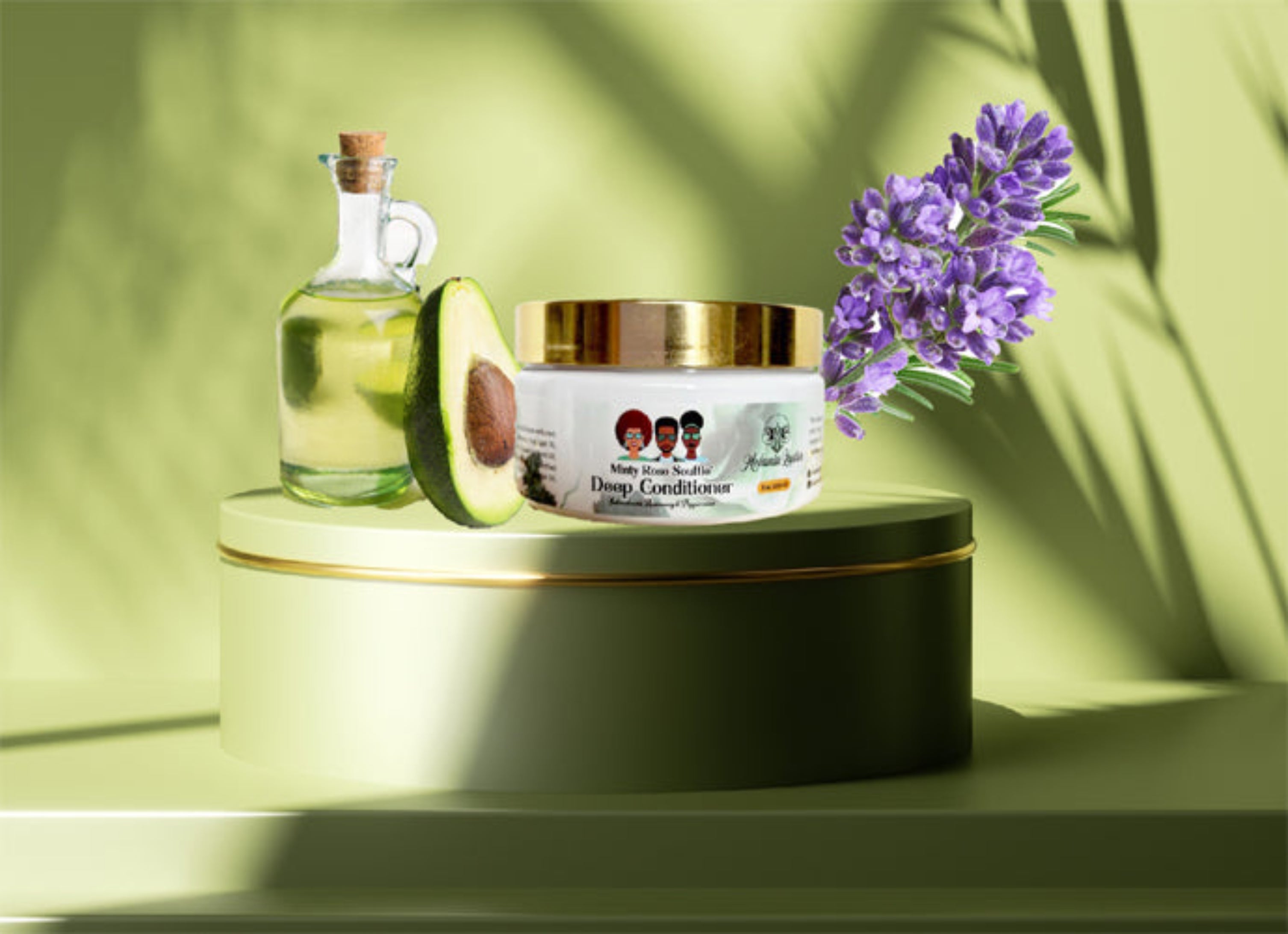 Minty Rose Souffle' Deep Conditioner