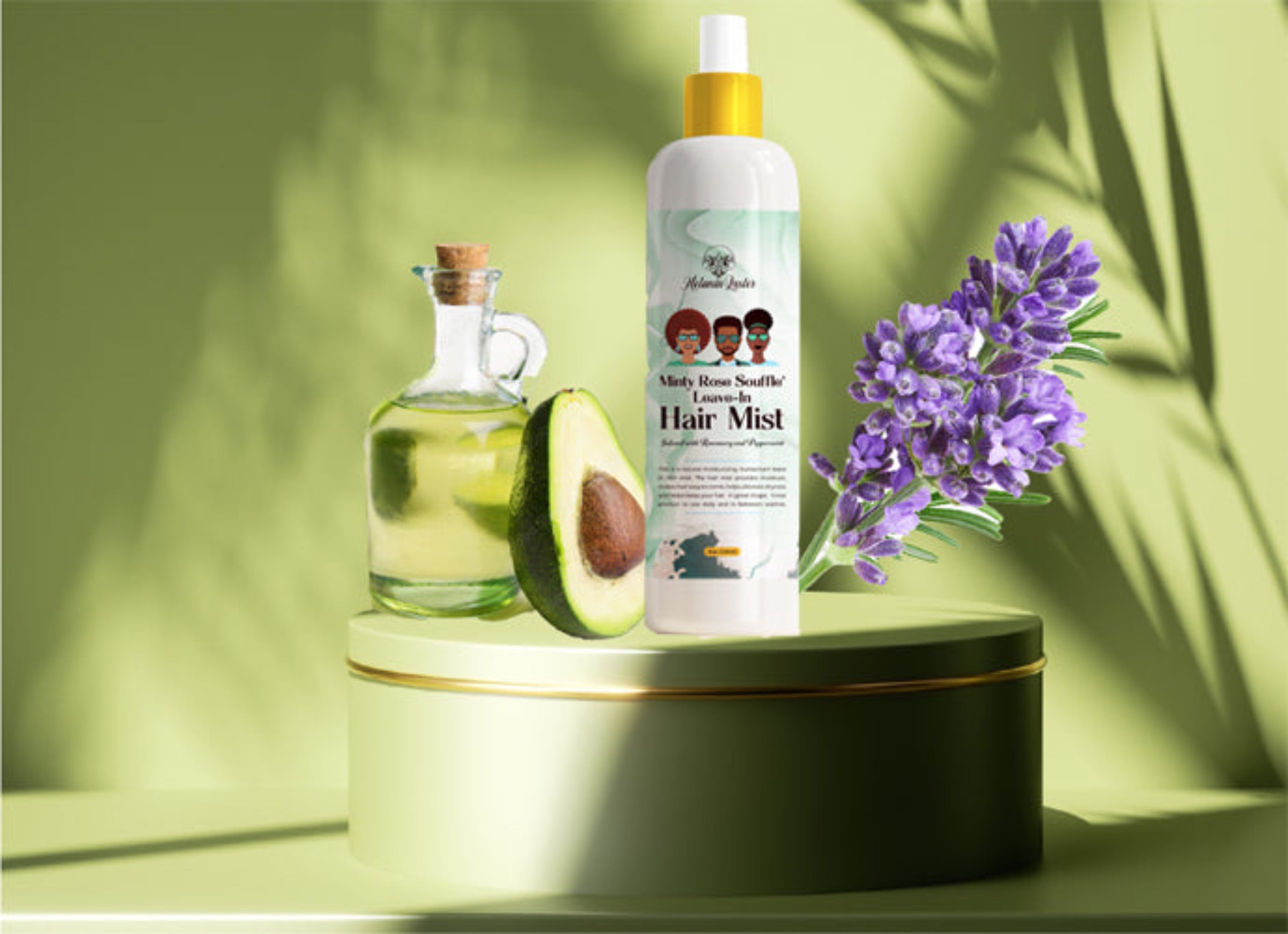 Minty Rose Souffle' Leave-In Hair Mist