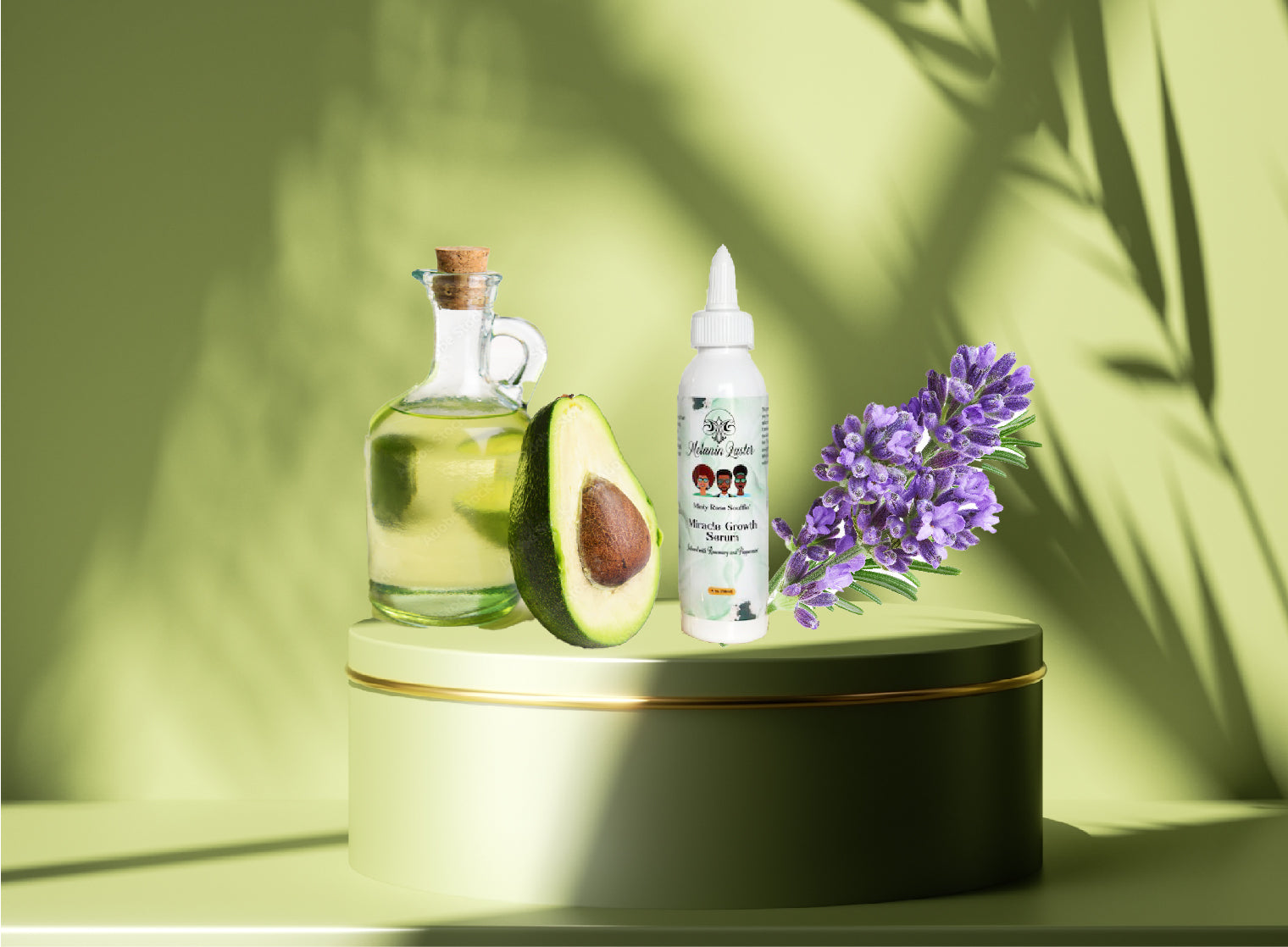Minty Rose Souffle' Miracle Growth Serum