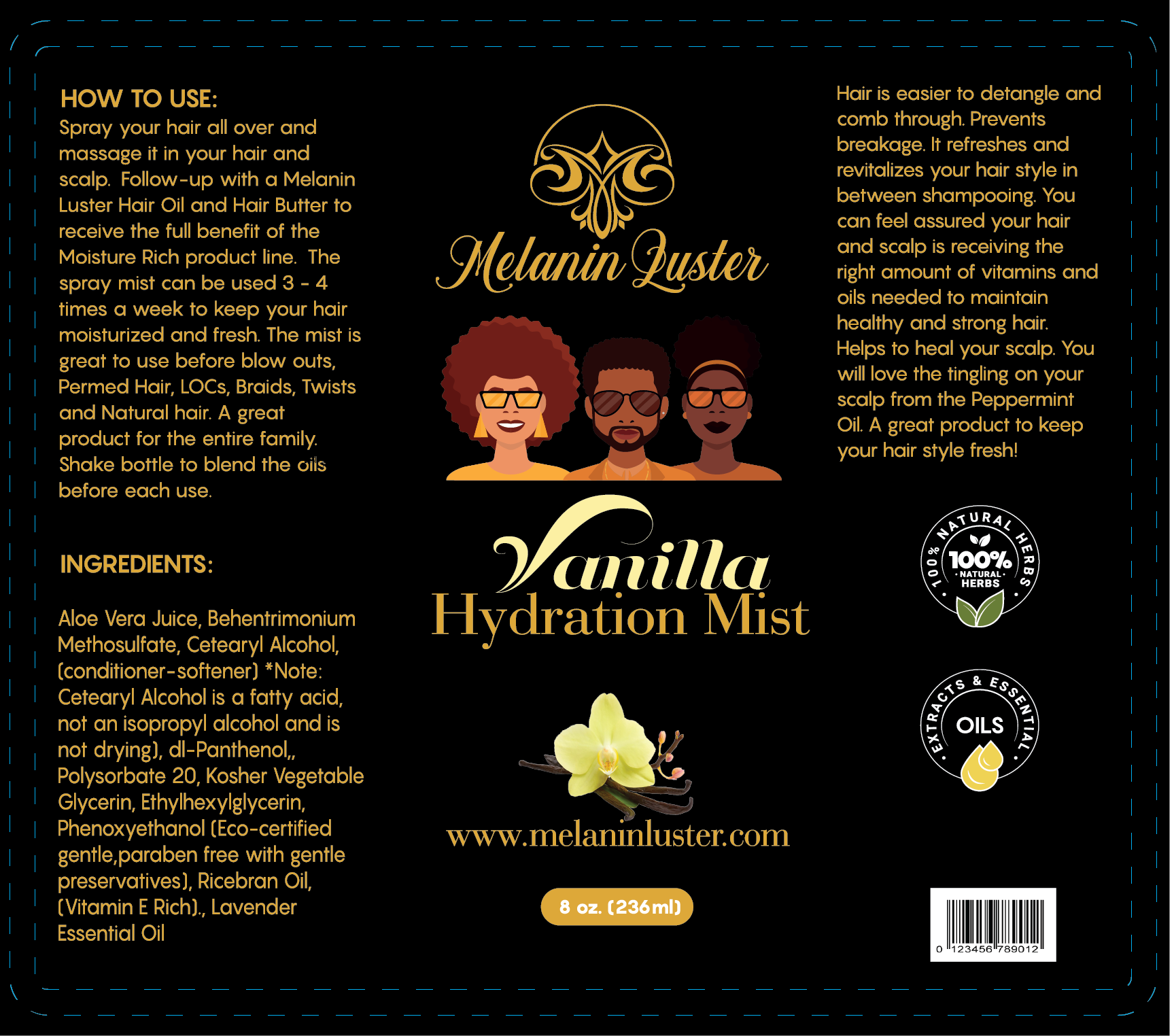 Vanilla Hydration Mist