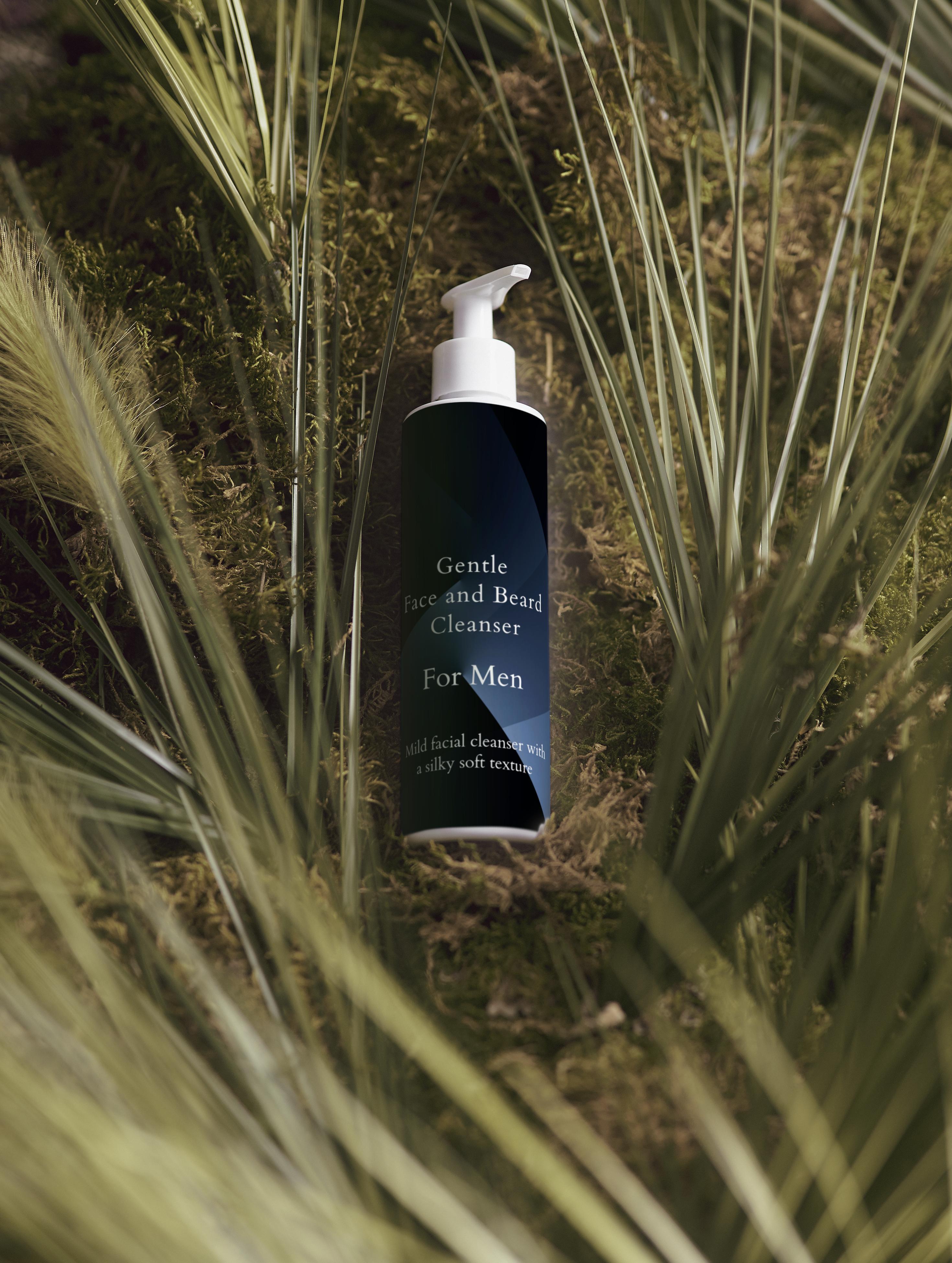 Gentle Face and Beard Cleanser for Men