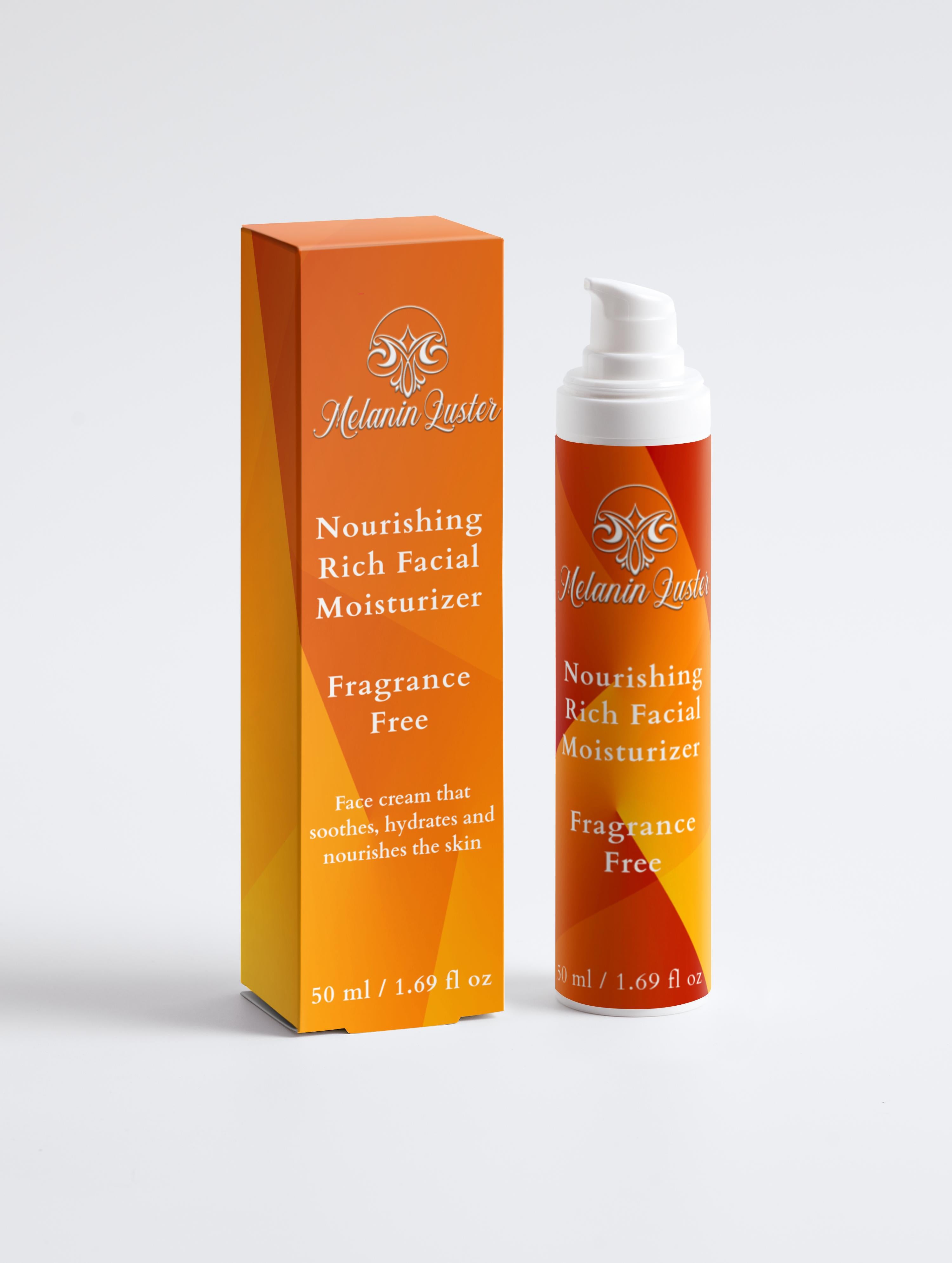 Nourishing Rich Facial Moisturizer - Fragrance Free