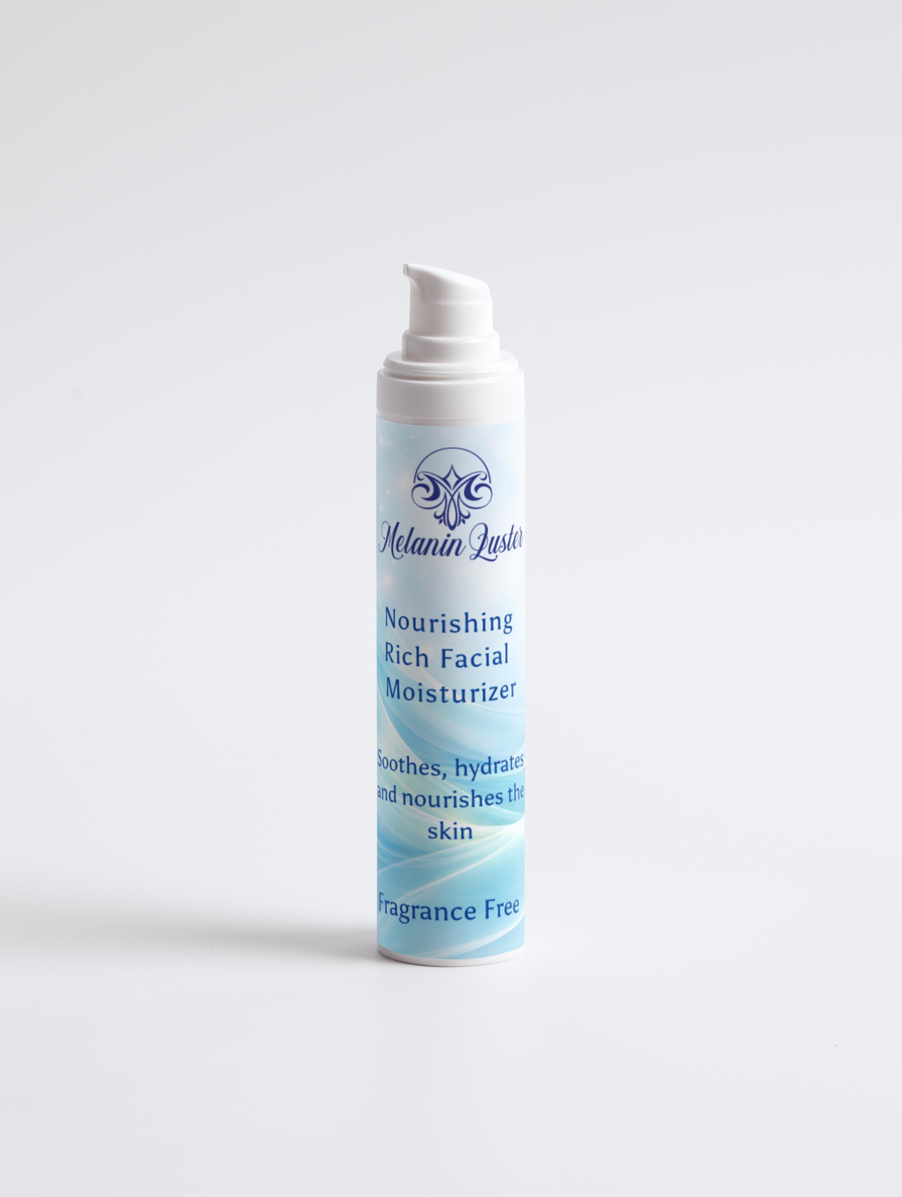 Nourishing Rich Facial Moisturizer - Fragrance Free