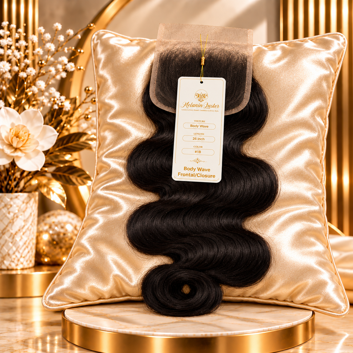 ML HD Lace Body Wave Hair Closure