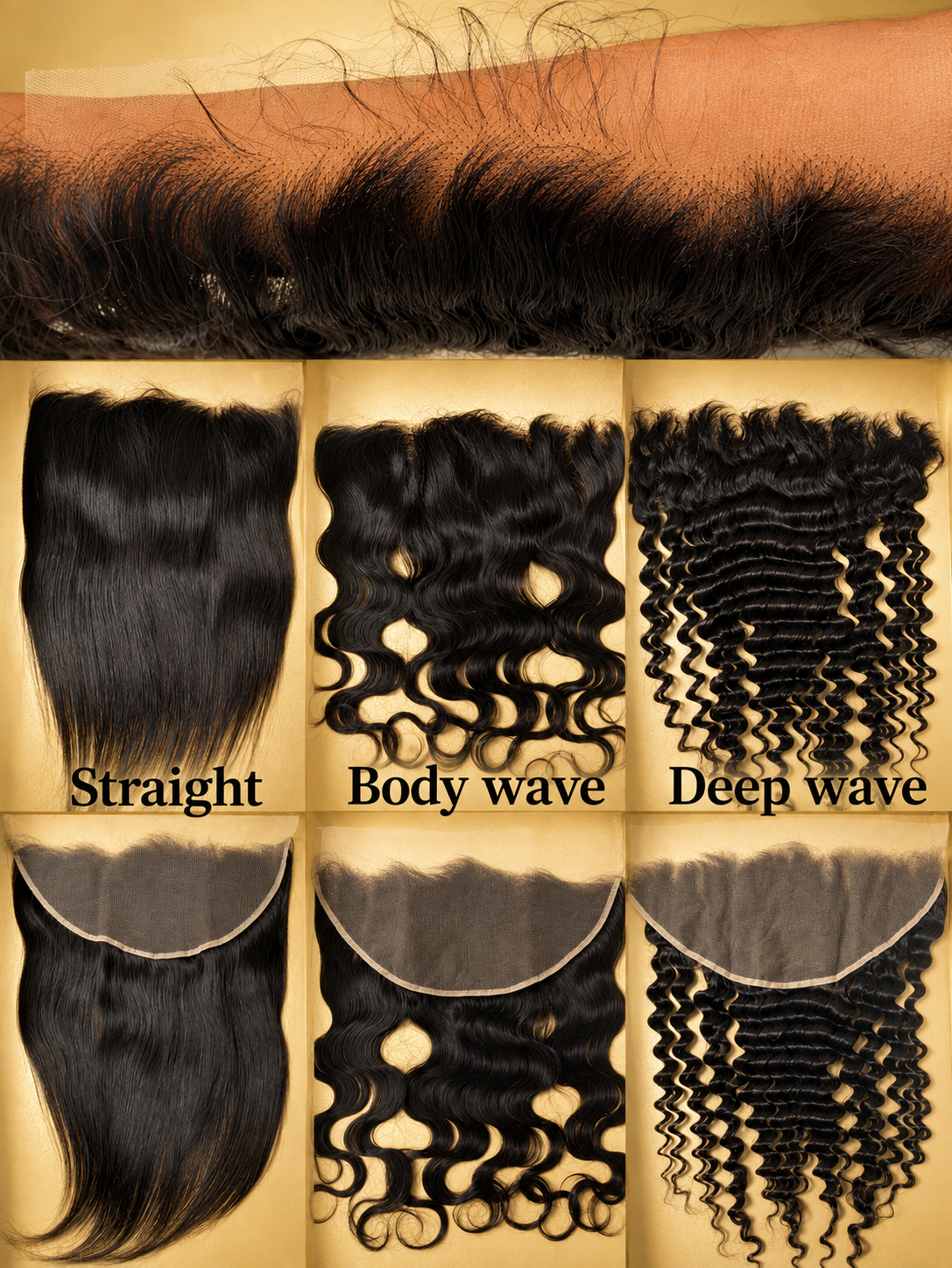 Melanin Luster Lace Front Hair Frontals