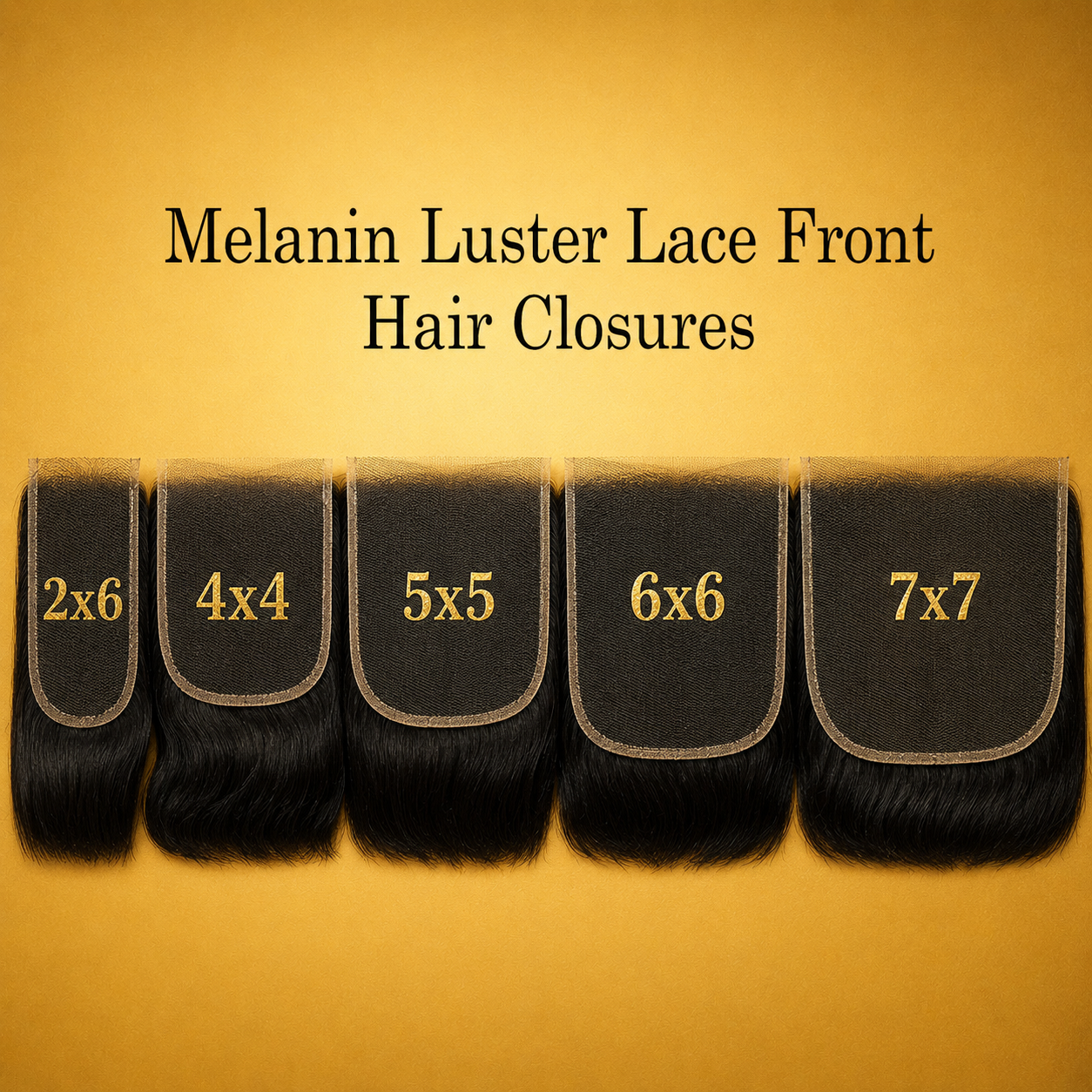 Melanin Luster Lace Front Hair Closure