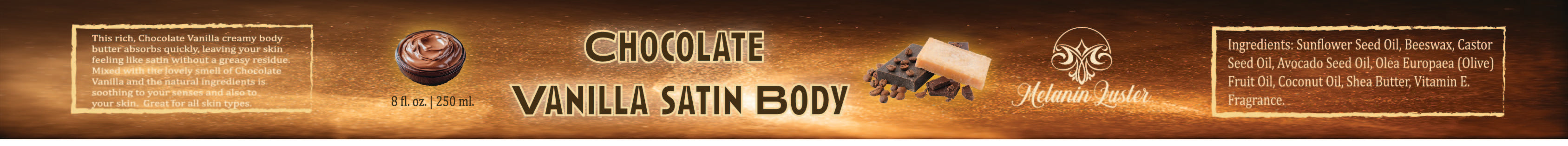 Chocolate Vanilla Satin Body Butter