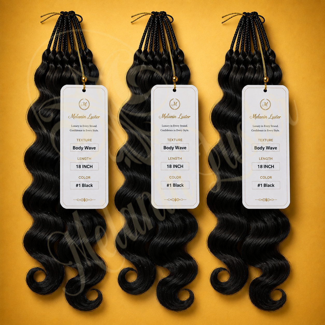 Melanin Luster Crochet Body Wave