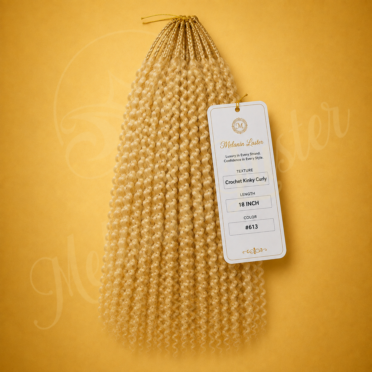 Melanin Luster Crochet Kinky Curly