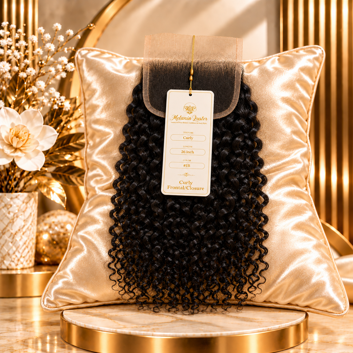 ML HD Lace Curly Hair Closure