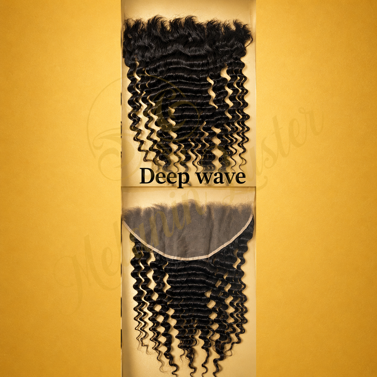Melanin Luster HD Lace Front Deep Wave Frontal
