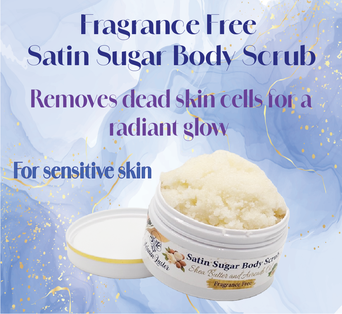 Fragrance Free Satin Body Scrub