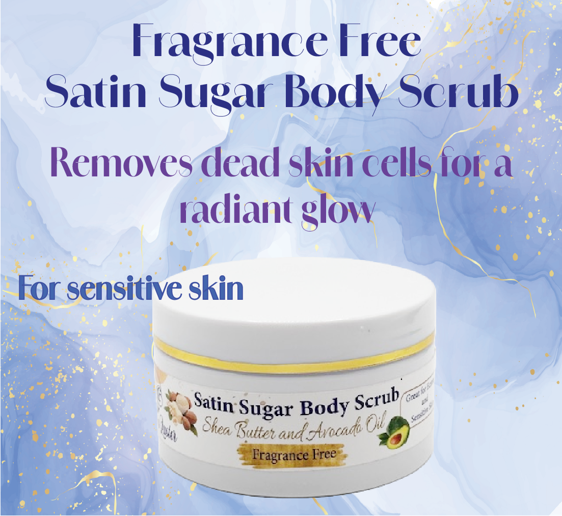 Fragrance Free Satin Body Scrub