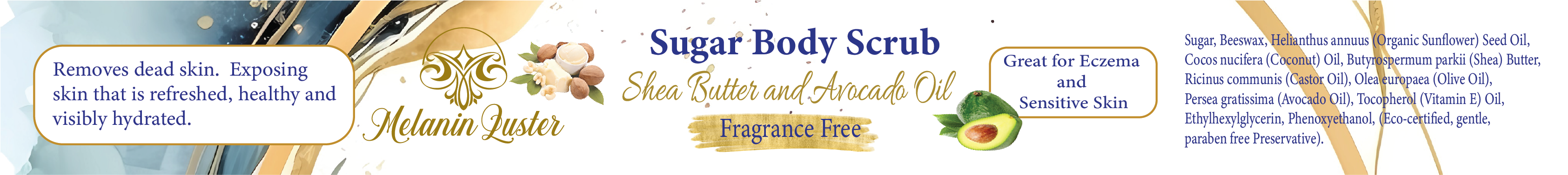 Fragrance Free Satin Body Scrub