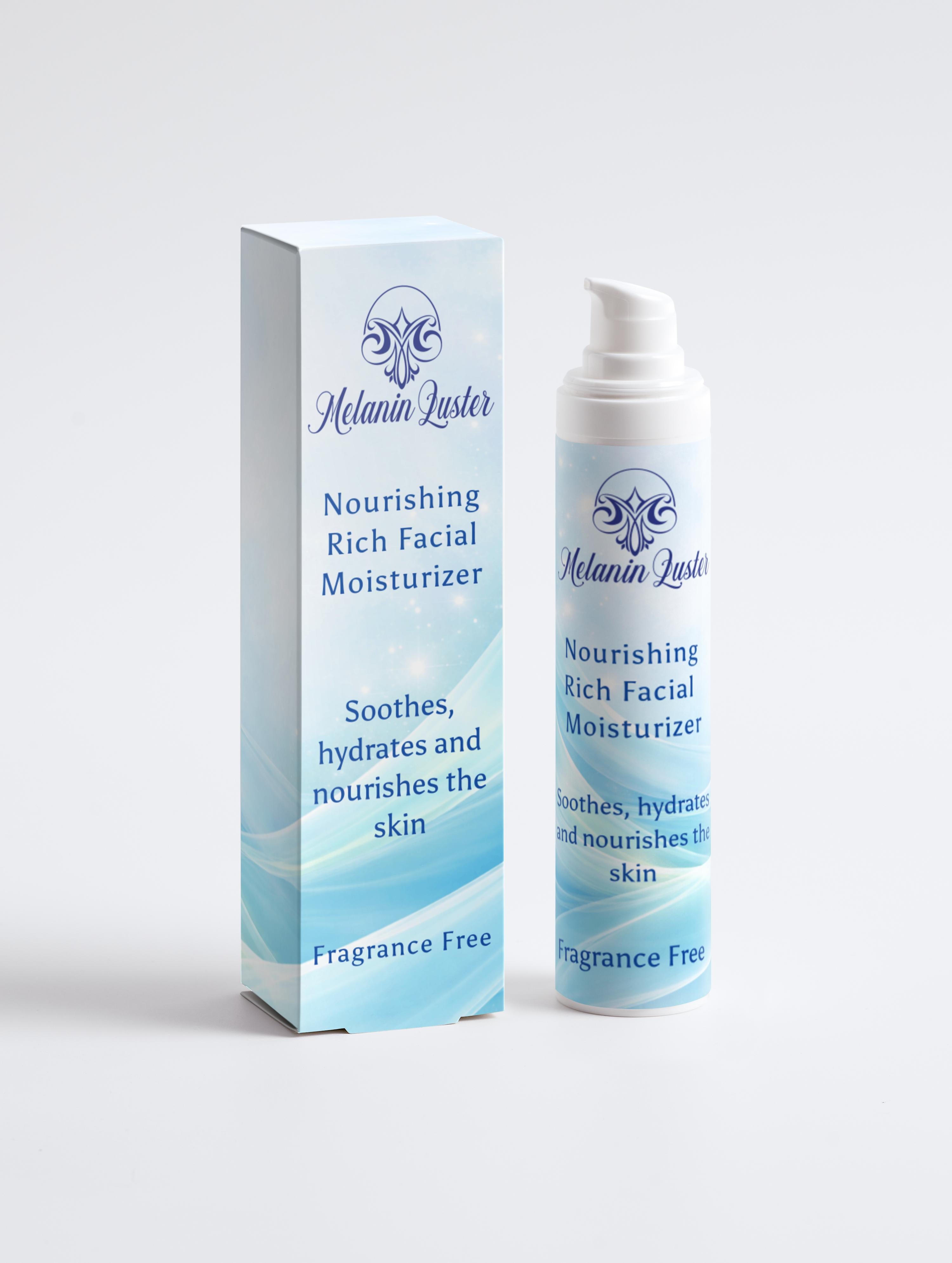 Nourishing Rich Facial Moisturizer - Fragrance Free
