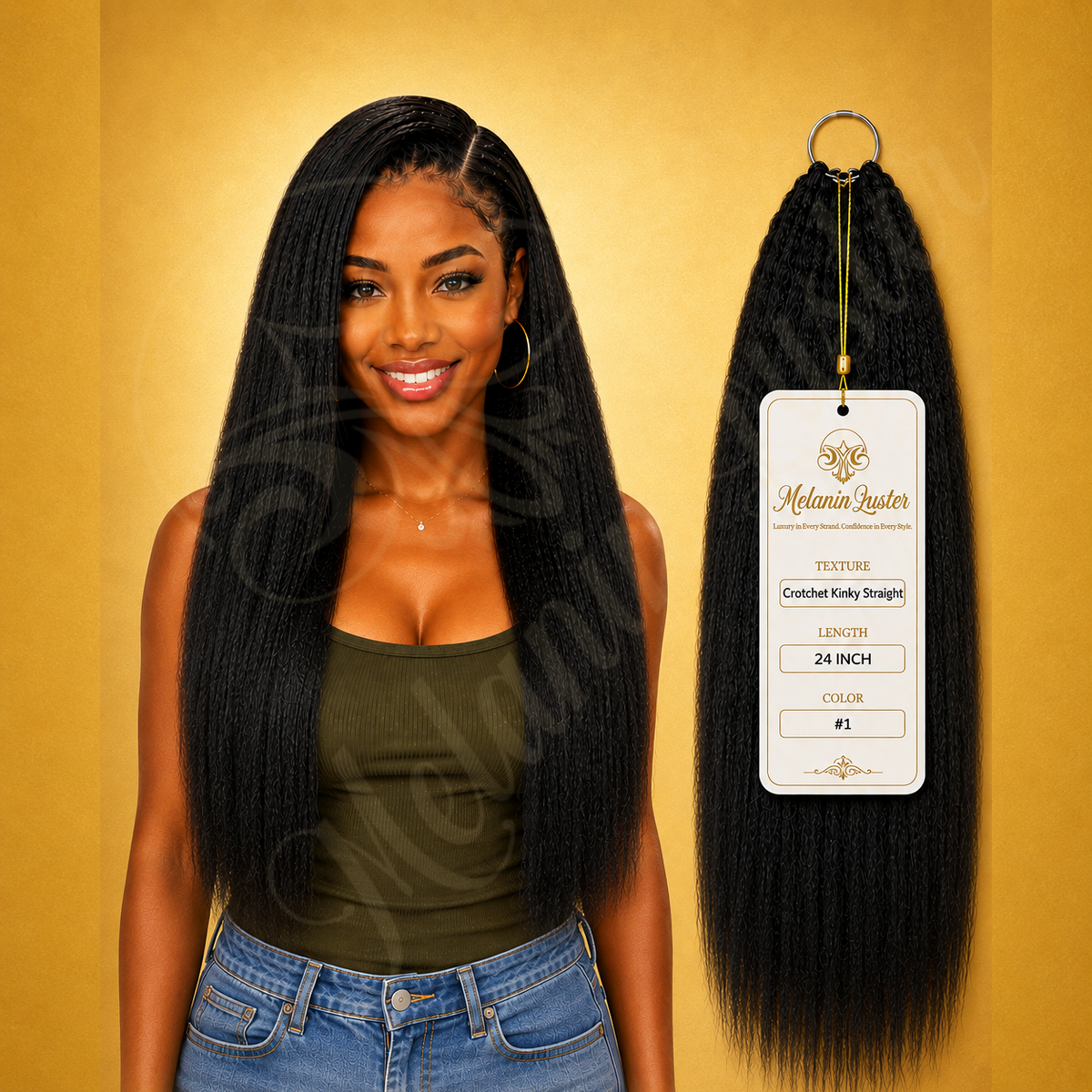 ML Crochet Kinky Straight