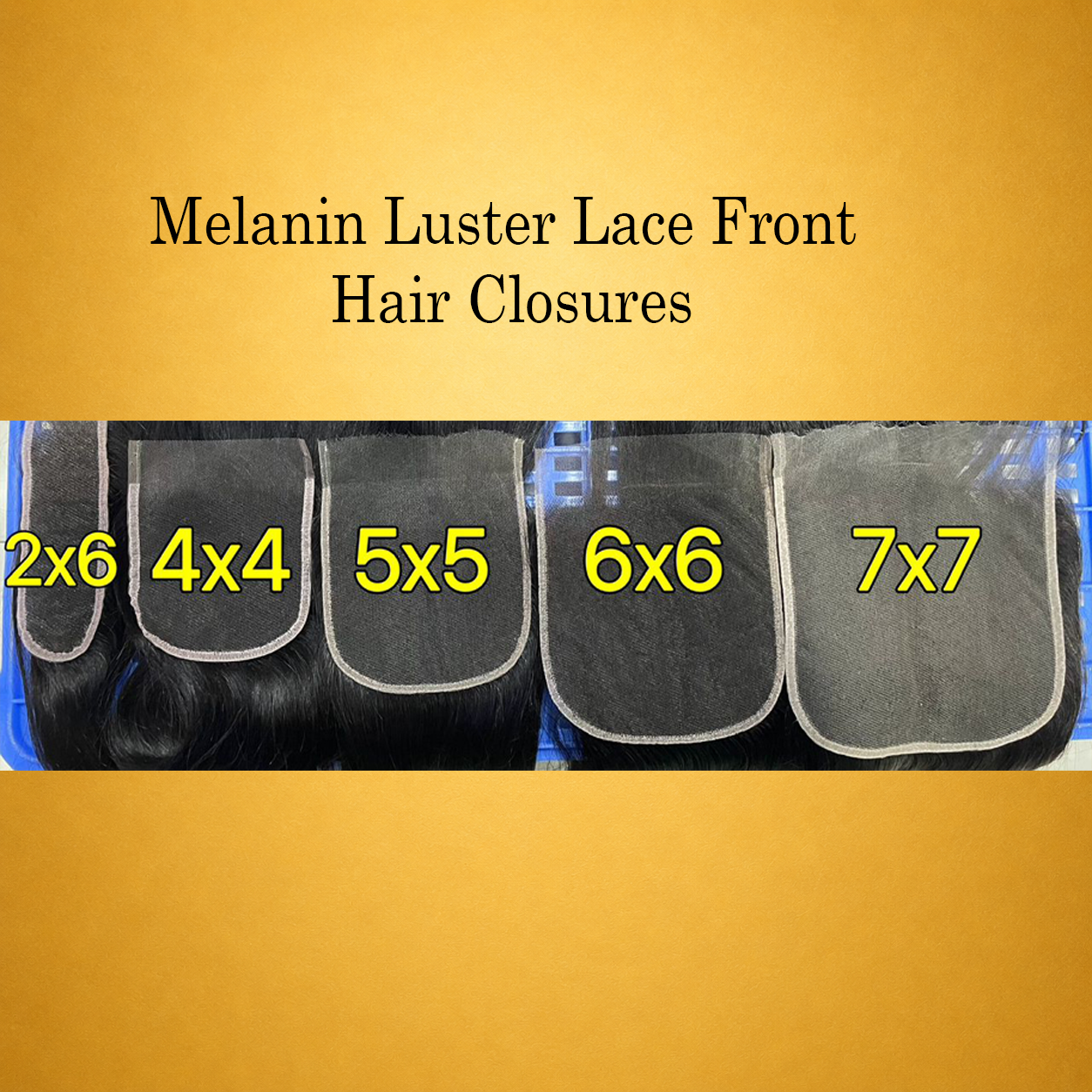 Melanin Luster Lace Front Water Wave Closure