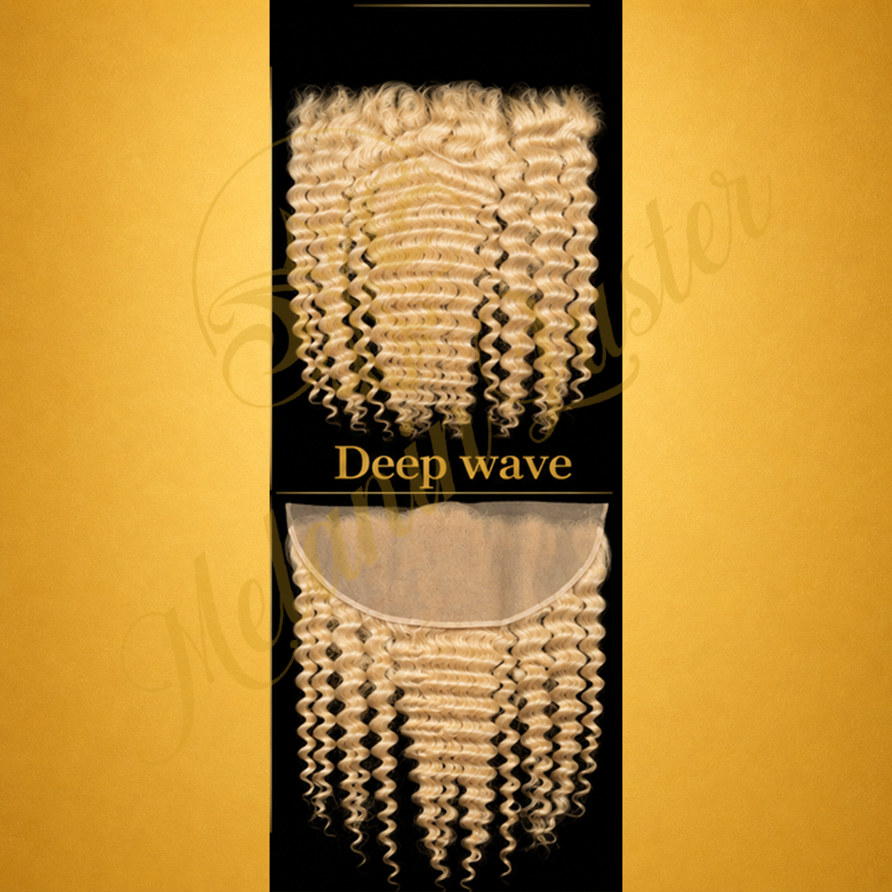 Melanin Luster HD Lace Front Deep Wave Frontal