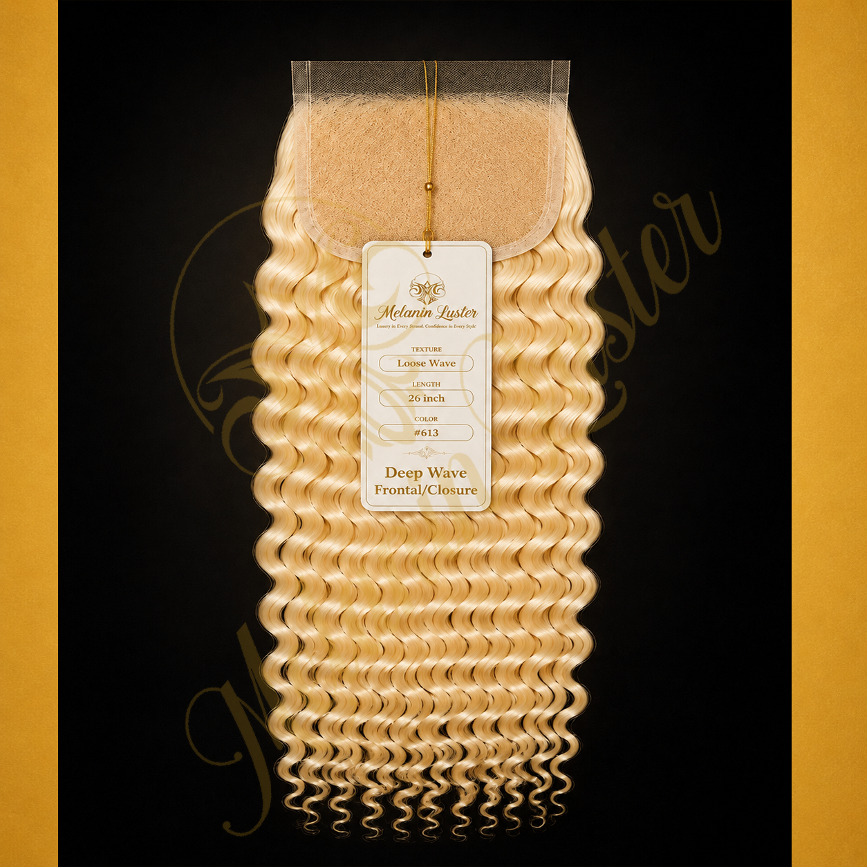 Melanin Luster Deep Wave Closure