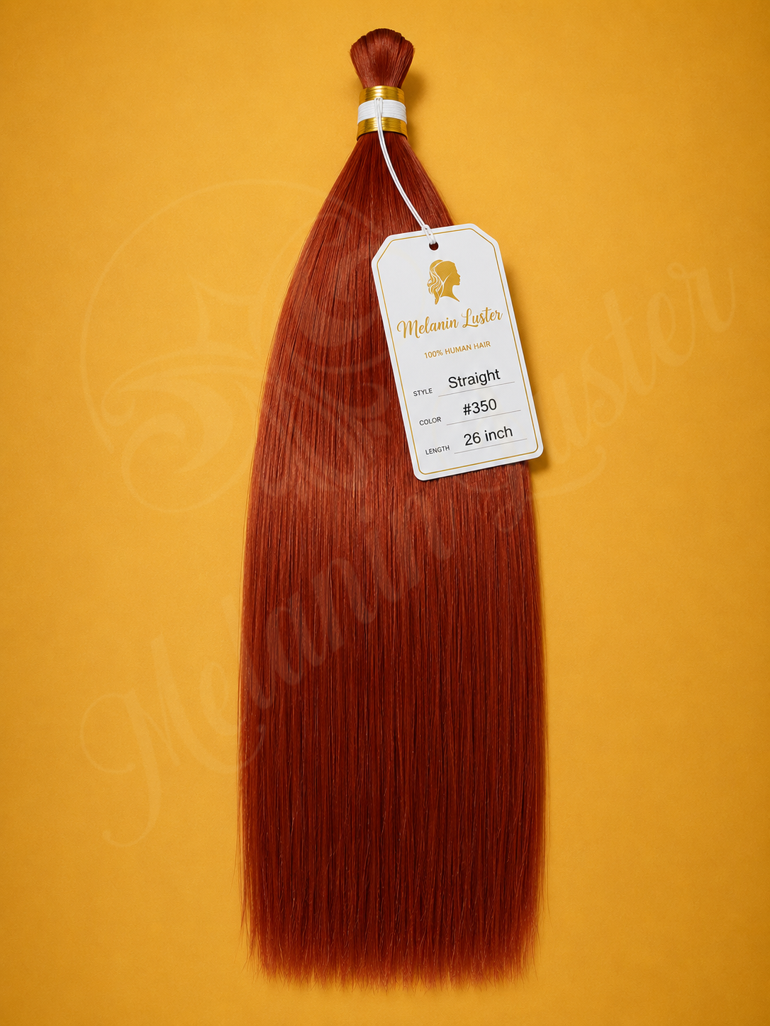 Melanin Luster Silky Straight Braiding Hair - 100% Virgin Human Hair