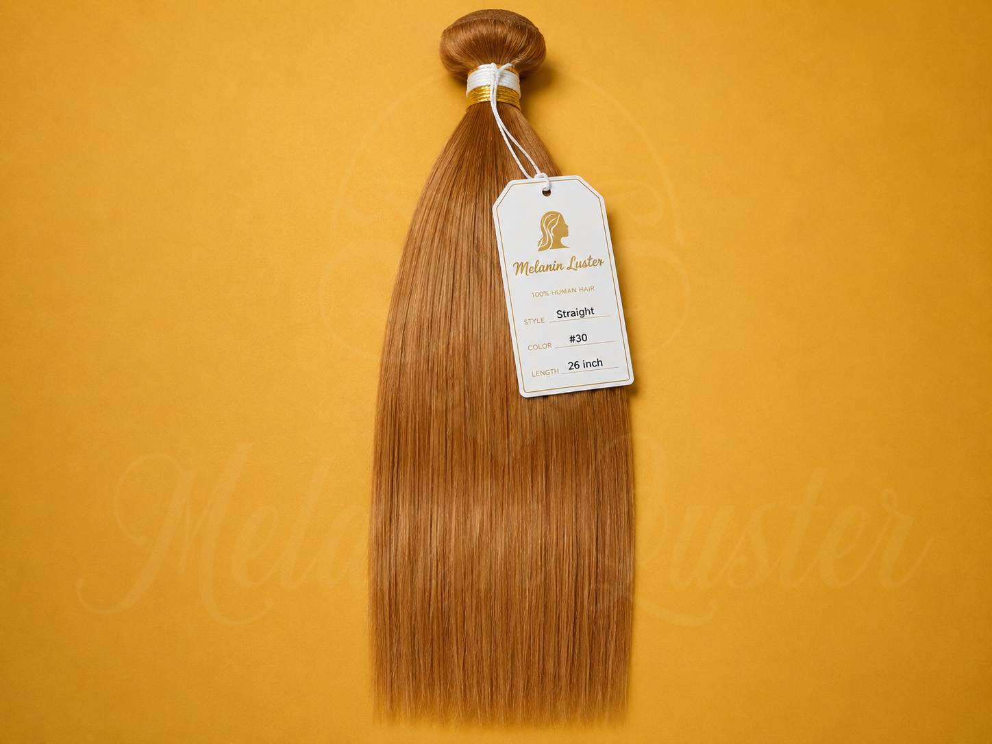 Melanin Luster Silky Straight Braiding Hair - 100% Virgin Human Hair