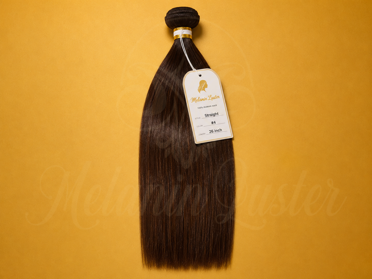 Melanin Luster Silky Straight Braiding Hair - 100% Virgin Human Hair