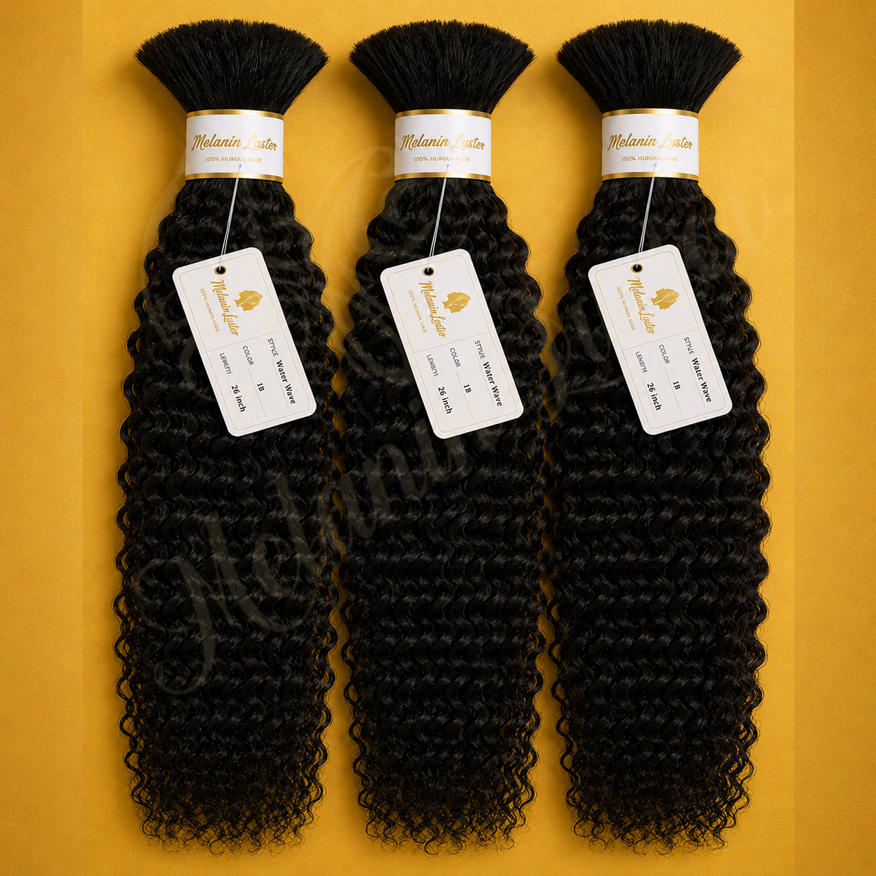 Melanin Luster Water Wave Braiding Hair