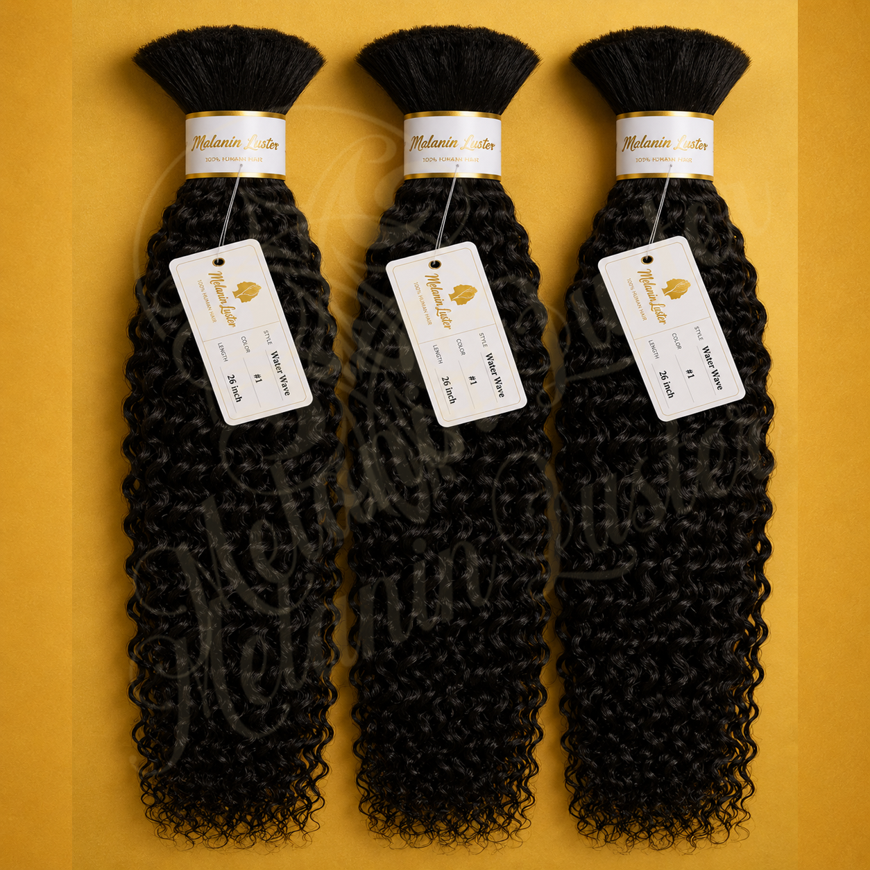 Melanin Luster Water Wave Braiding Hair