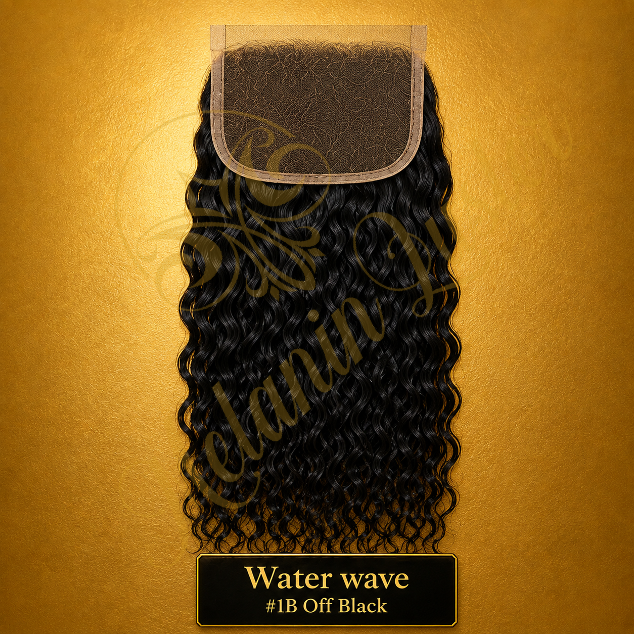 Melanin Luster Lace Front Water Wave Closure