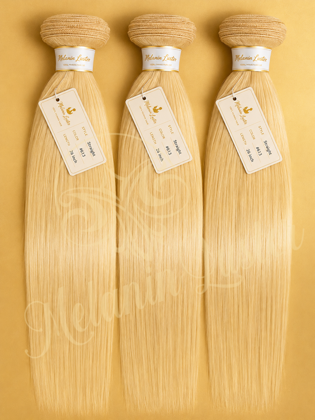 Melanin Luster Weft Silky Straight Hair