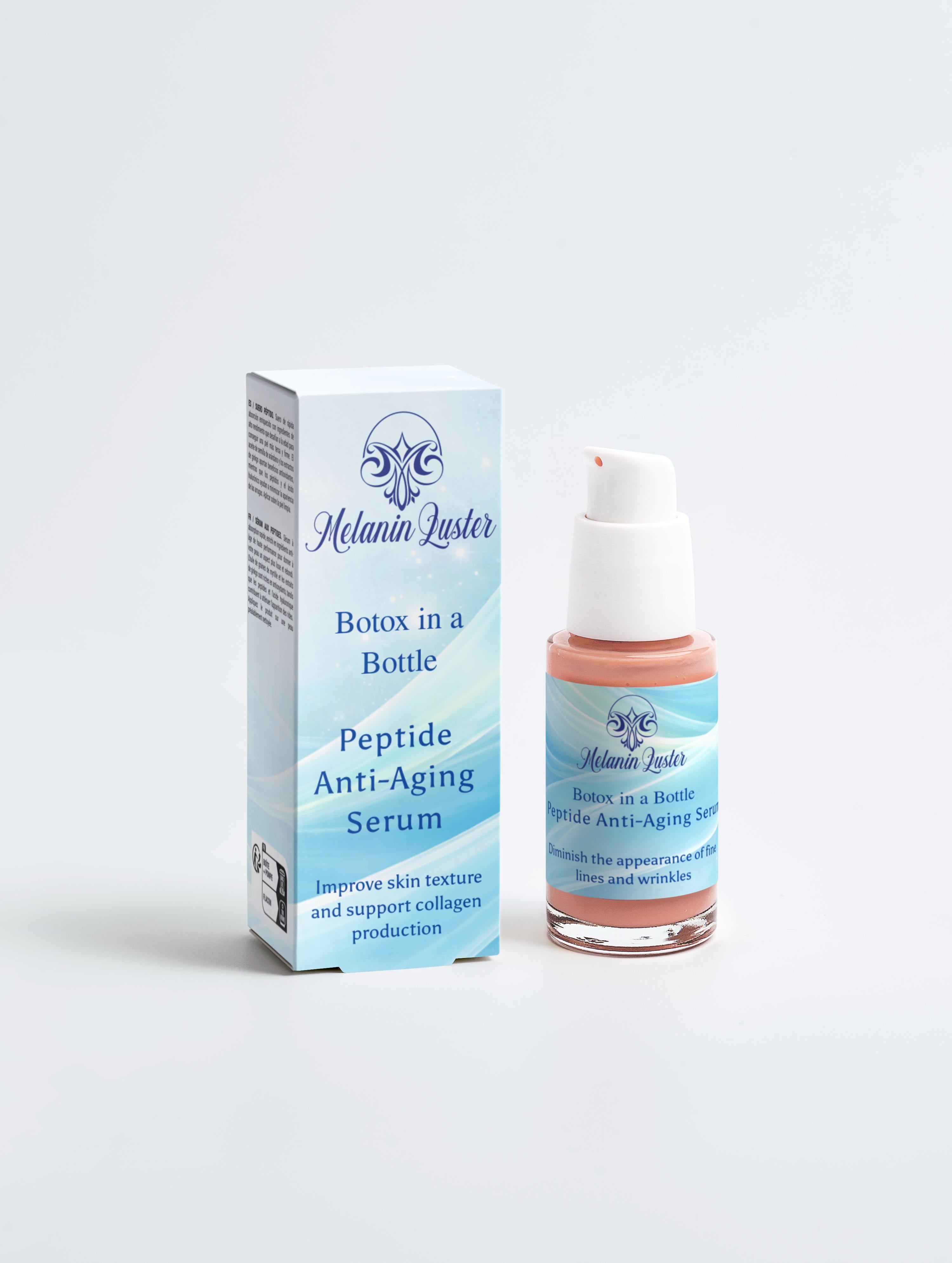 Botox in a Bottle - Diminish the Appearance of Fine Lines and Wrinkles