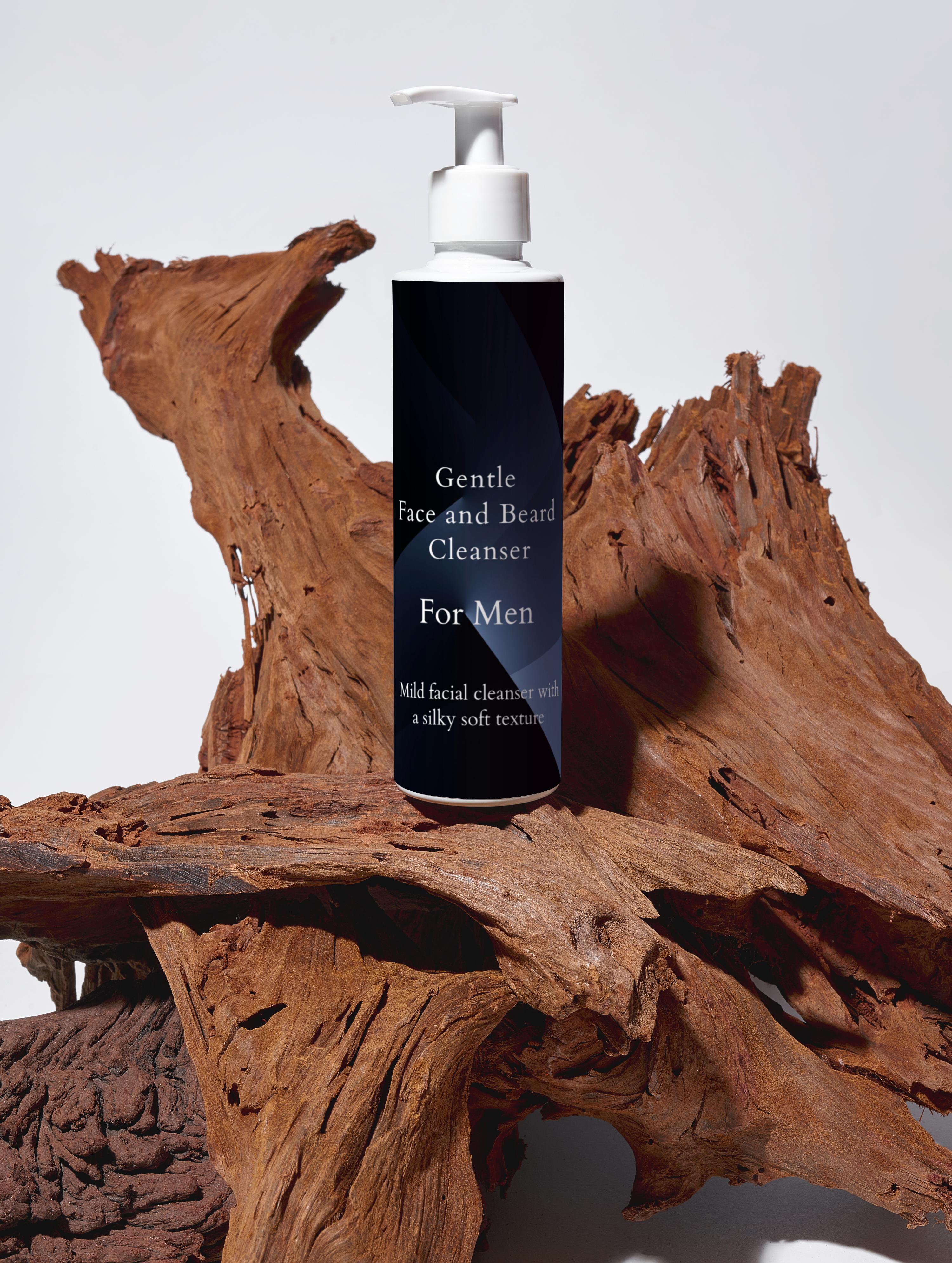 Gentle Face and Beard Cleanser for Men