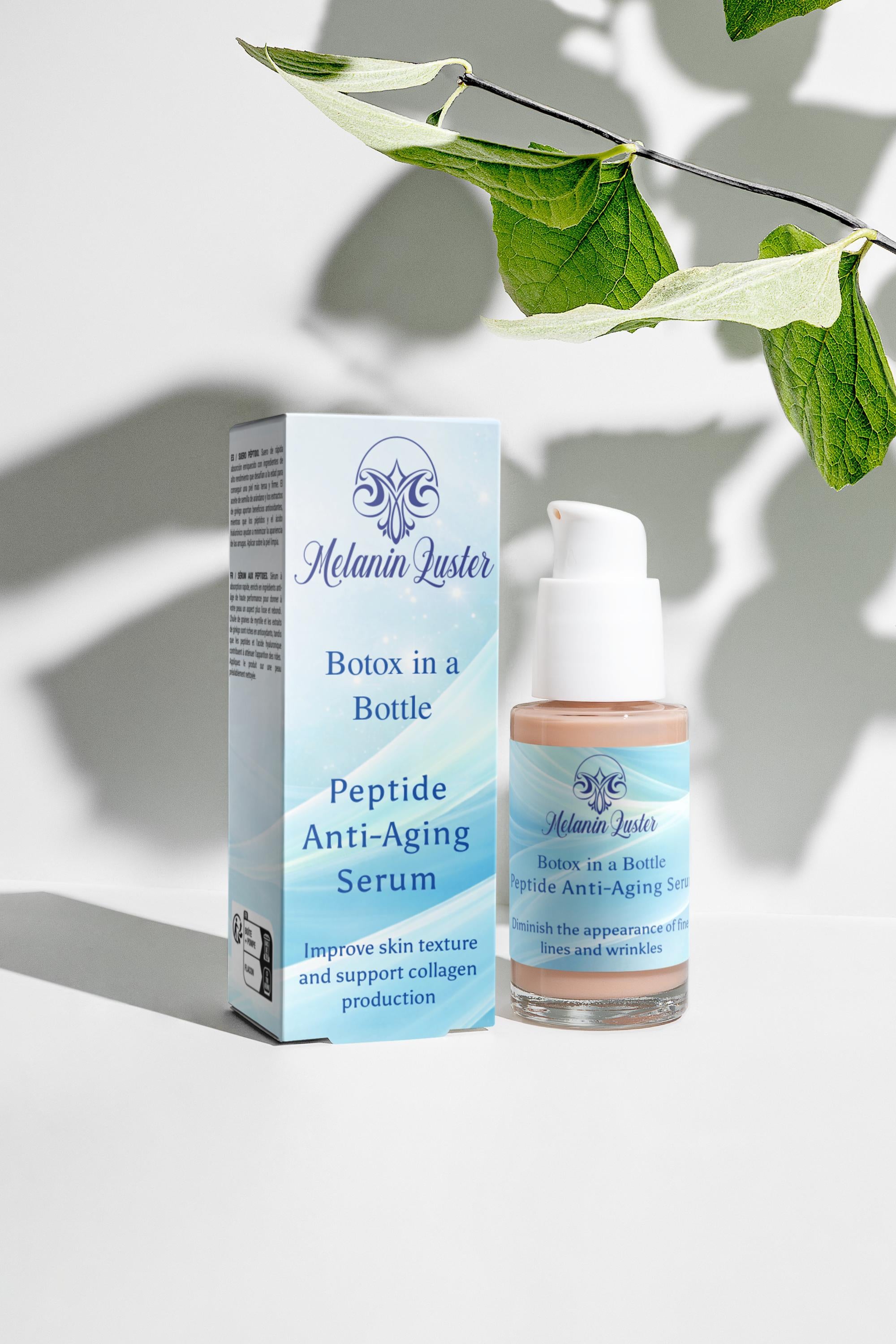 Botox in a Bottle - Diminish the Appearance of Fine Lines and Wrinkles