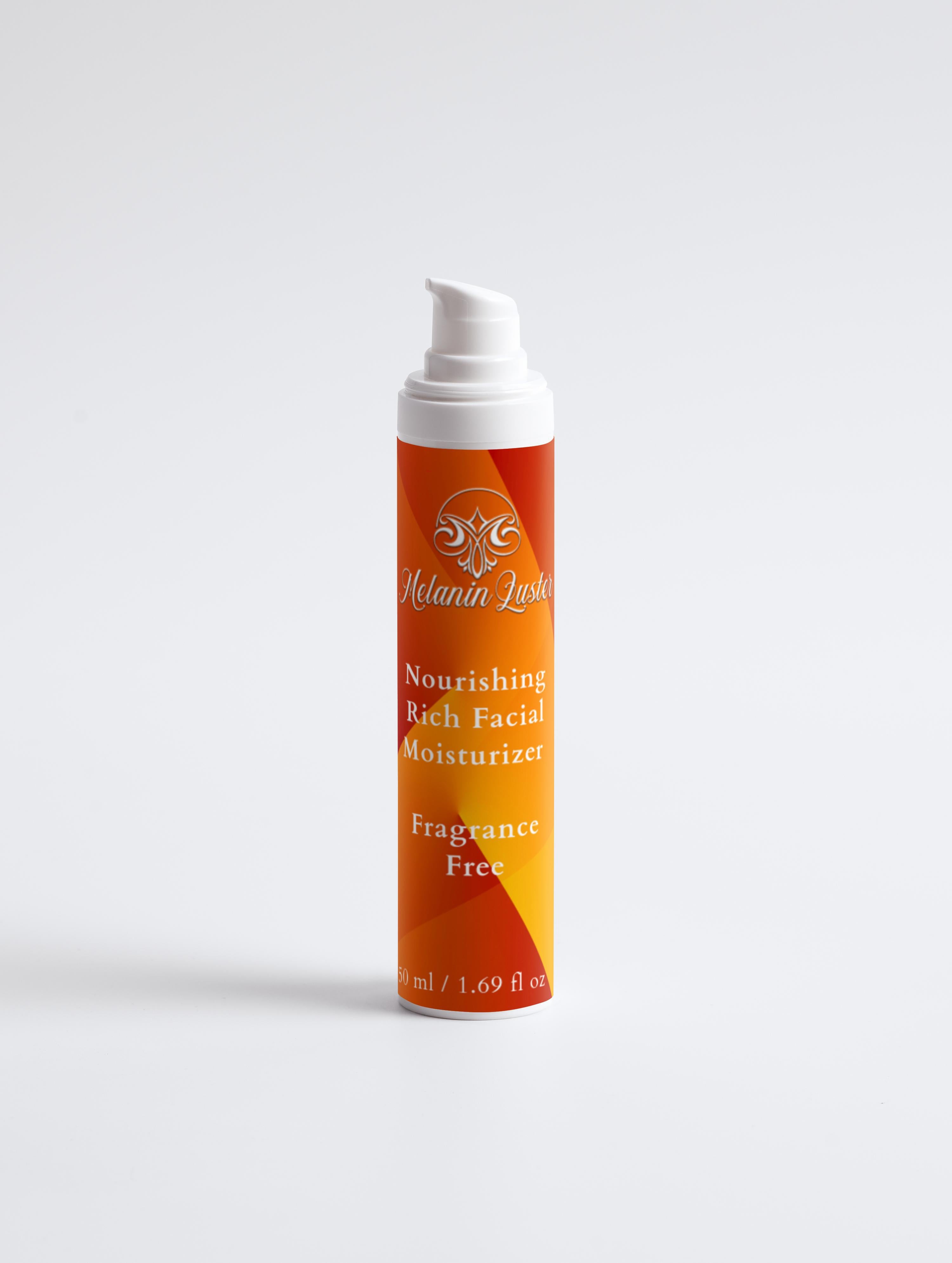 Nourishing Rich Facial Moisturizer - Fragrance Free