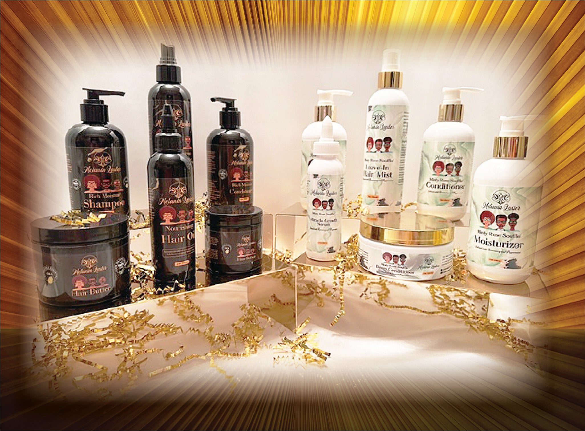 Minty Rose Souffle' Collection without Deep Conditioner